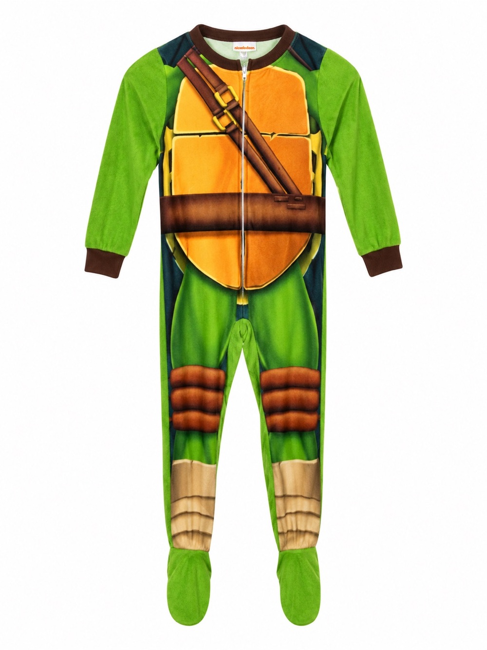 Nickelodeon Teenage Mutant Ninja Turtles Boys Small Footed Pajamas Costume